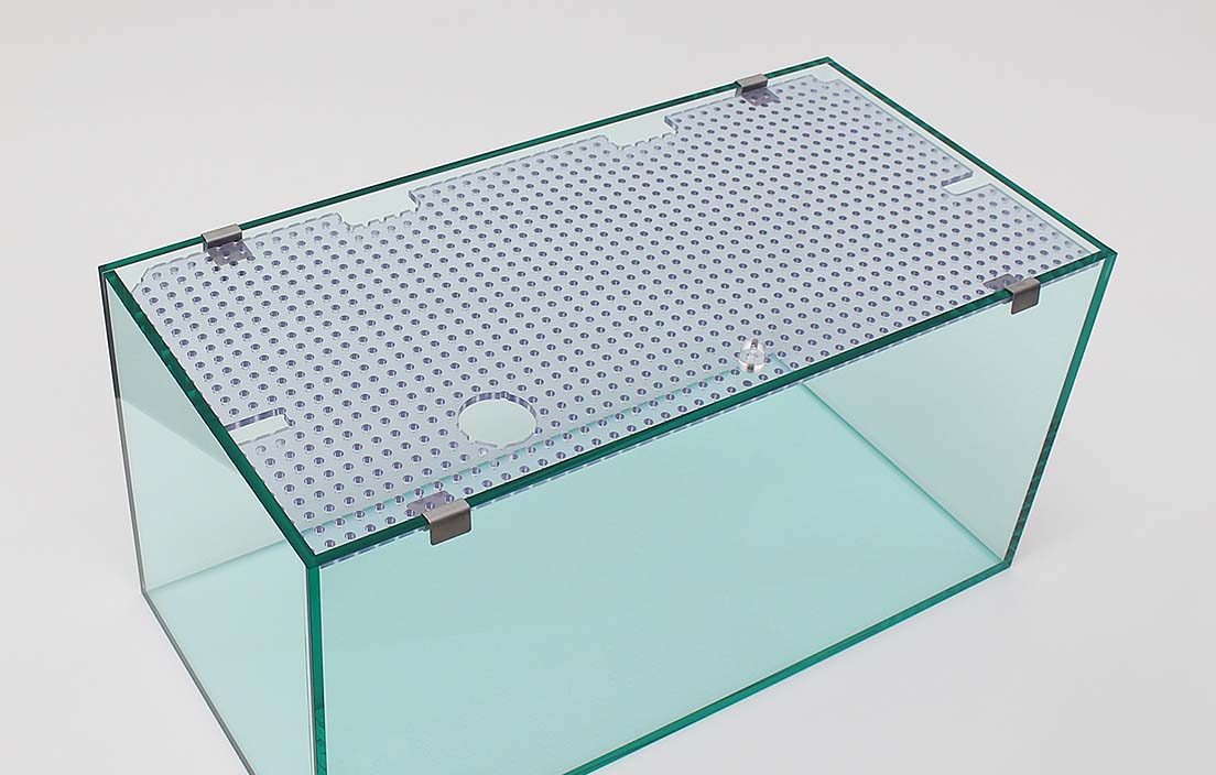 プラスチック ポリカーボネート 切板（透明） 板厚 10mm　450mm×450mm - 1